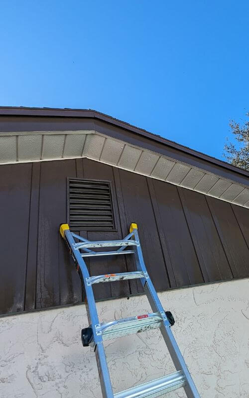 Pressure Roof Soffit Washing Services in New Port Richey and Tampa Bay - All Around your House