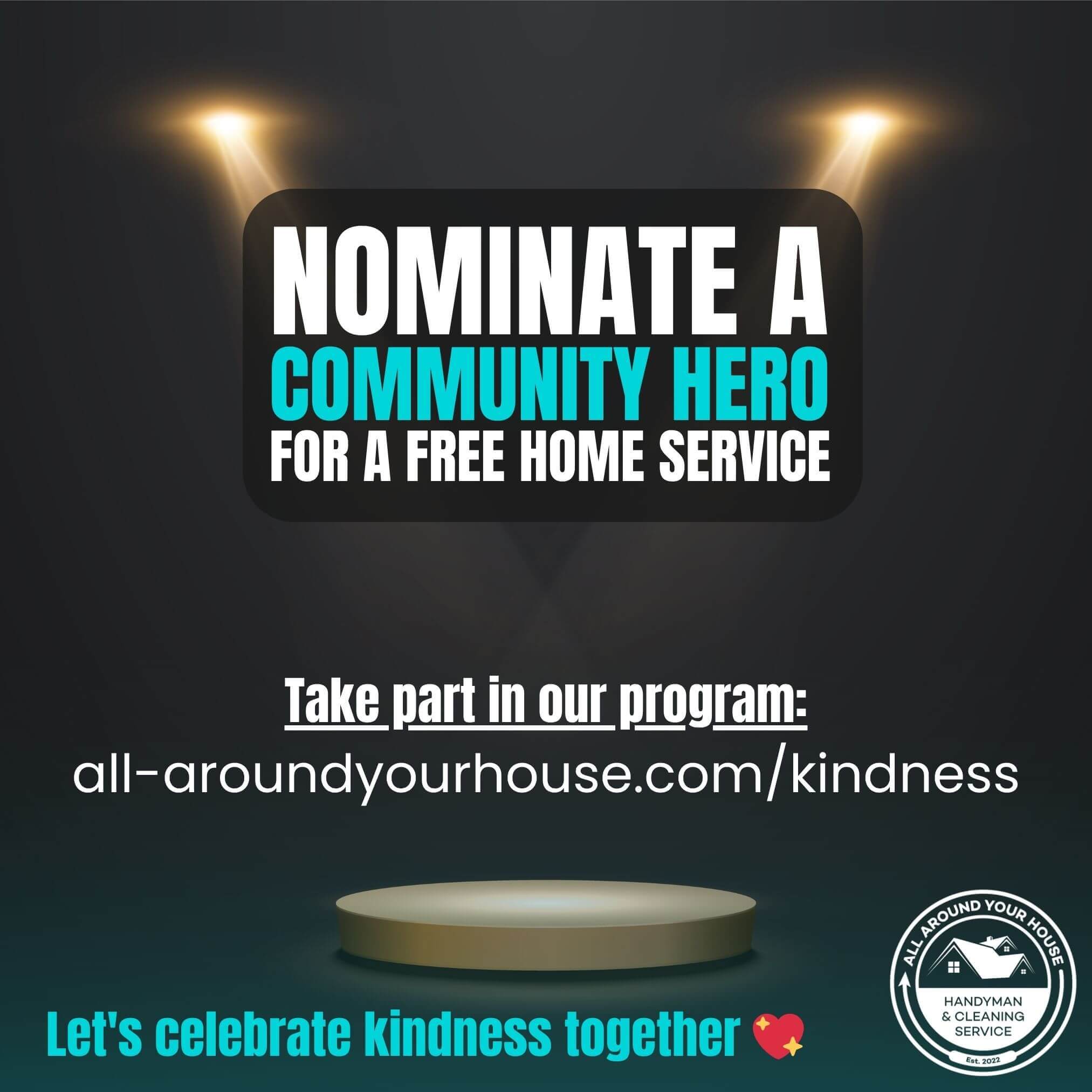 All Around your House - Kindness and Charity program 2024 in Tampa Bay